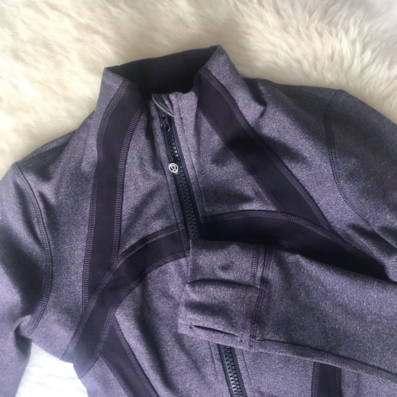 NWOT Lululemon Define Jacket Heathered Black Swan - Picture 2 of 8